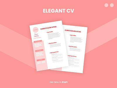 Elegan Cv Design & Job Application Services design