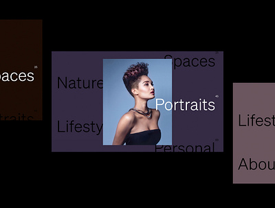 Petra Mingneau Website brand and identity branding photo photography photogrpaher typography ui ux website website design