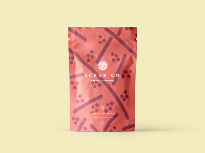 Scrub Co Packaging – Original brand and identity branding coffee design illustration packaging packaging design pattern
