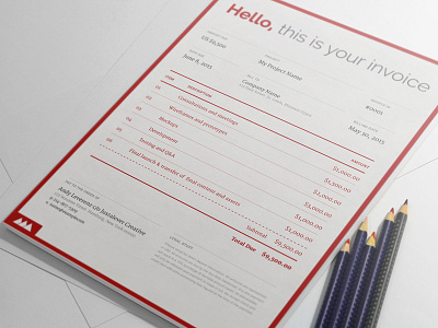 New Invoice Design