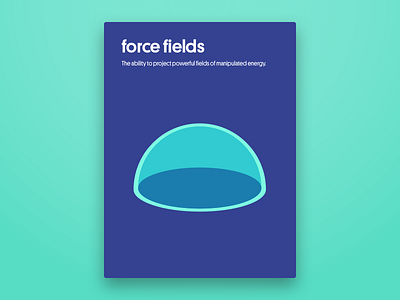 Force Fields Poster force fields geometric poster superpowers symbol