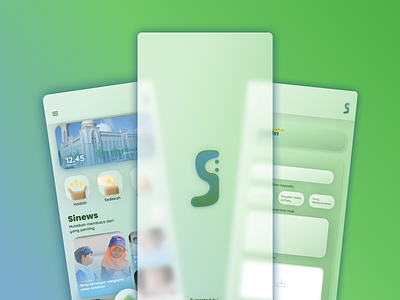Sumringah - UI Screen design figma glassmorphism icon ok ui vector