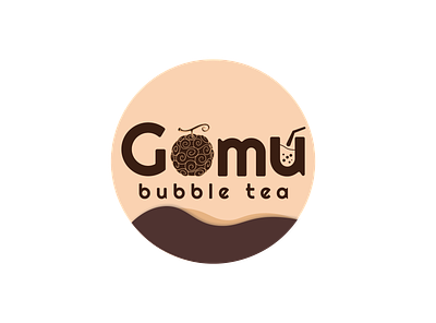 Gomu graphic design logo