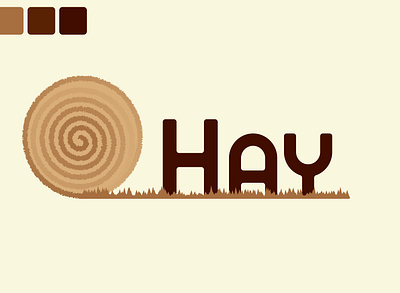 Hay branding graphic design logo ui