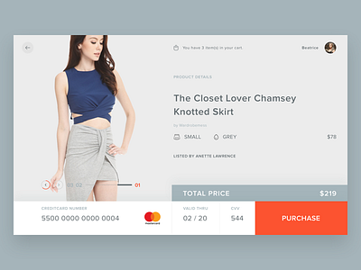 Credit Card Checkout clean dailyui layout minimal signup simple ui ux web