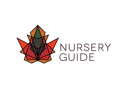 Nursery leaf logo nursery guide