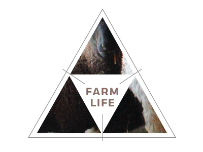 Farm Life farm gif life logo triangle