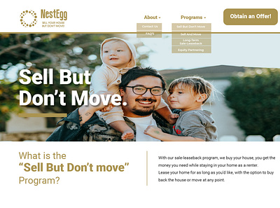 NestEgg Web Design app branding design graphic design logo typography ui ux website