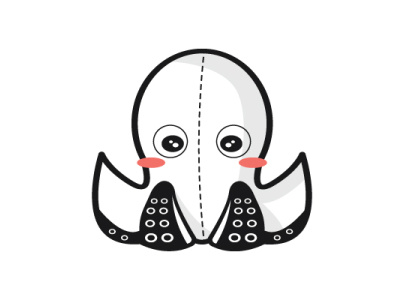 Octopus Ghost Logo for Sale