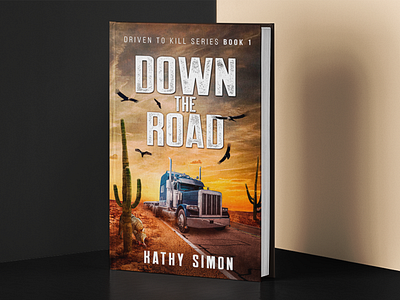 Down the Road - Book Cover book book cover book cover design books design ebook ebook cover ebook design fotomontaje photoshop photoshop editing