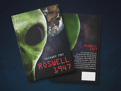 Roswell 1947 - Book Cover design