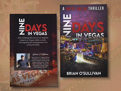 Nine Days in Vegas - Book cover Design book book cover book cover design books design ebook ebook cover ebook design photoshop