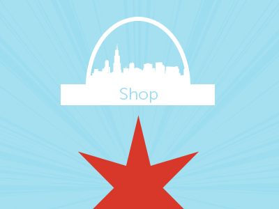 Shop Chicago chicago shopping vector