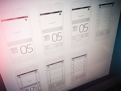 Wireframe Of Nextday