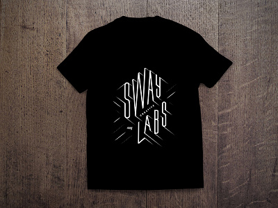 Sway Creative Labs Shirt Concept apparel branding hand drawn type hand lettering illustration shirt typography