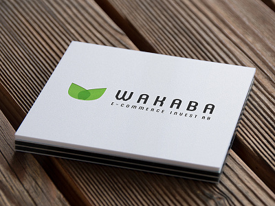 Wakaba e-commerce invest AB e-commerce investment investment banking logo logotype