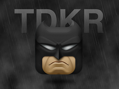 TDKR batman icon tdkr