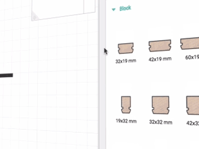 Sculptform - Drag and Drop Web App 3d app 3d web app architectural batten screening drag and drop feature lining sculpt timber toolbox web app wood