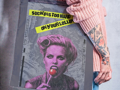 Lollipop - Punk rock revival illustration graphic design illustration poster punk rock