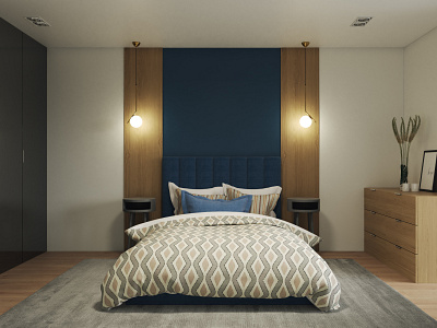 Bedroom 3d 3dsmax cg art design illustration render ui visualization vray