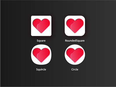 App Icon app app icon daily ui challenge dailyui design heart heart icon icon illustration red ui ux