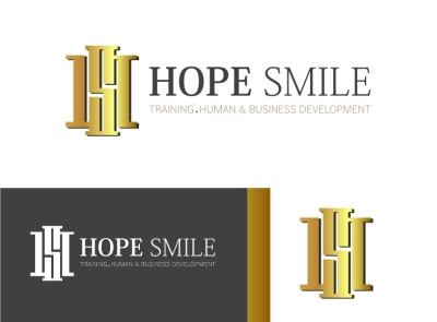 Hope Smile Logo Design design illustration logo minimal typography