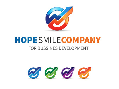 Hope Smile Company Logo Design design illustration logo minimal typography