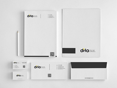 Visual Identity for Dita Design branding design illustration logo minimal typography