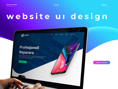 Web Design! branding design graphic design illustration minimal typography ui ux website