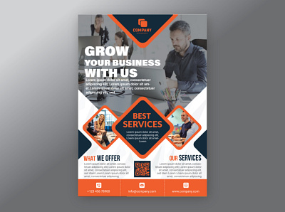 Business Promotion Flyer Template branding design flyers marketing