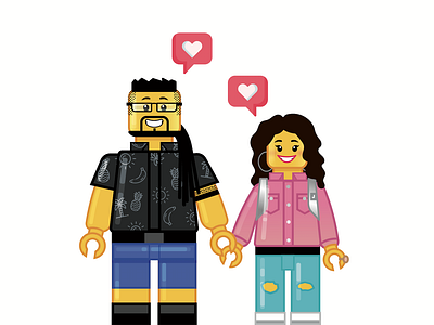 Lego portraits adobe illustrator characters illustration illustrator lego lego illustration personaggi portraits vector vectorart vectorial illustration