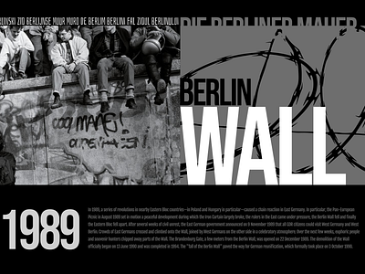 Berlin Wall berlin berlin wall black and white typo typography