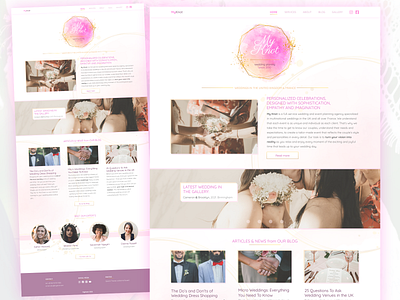 MyKnot Wedding organizer / planner design