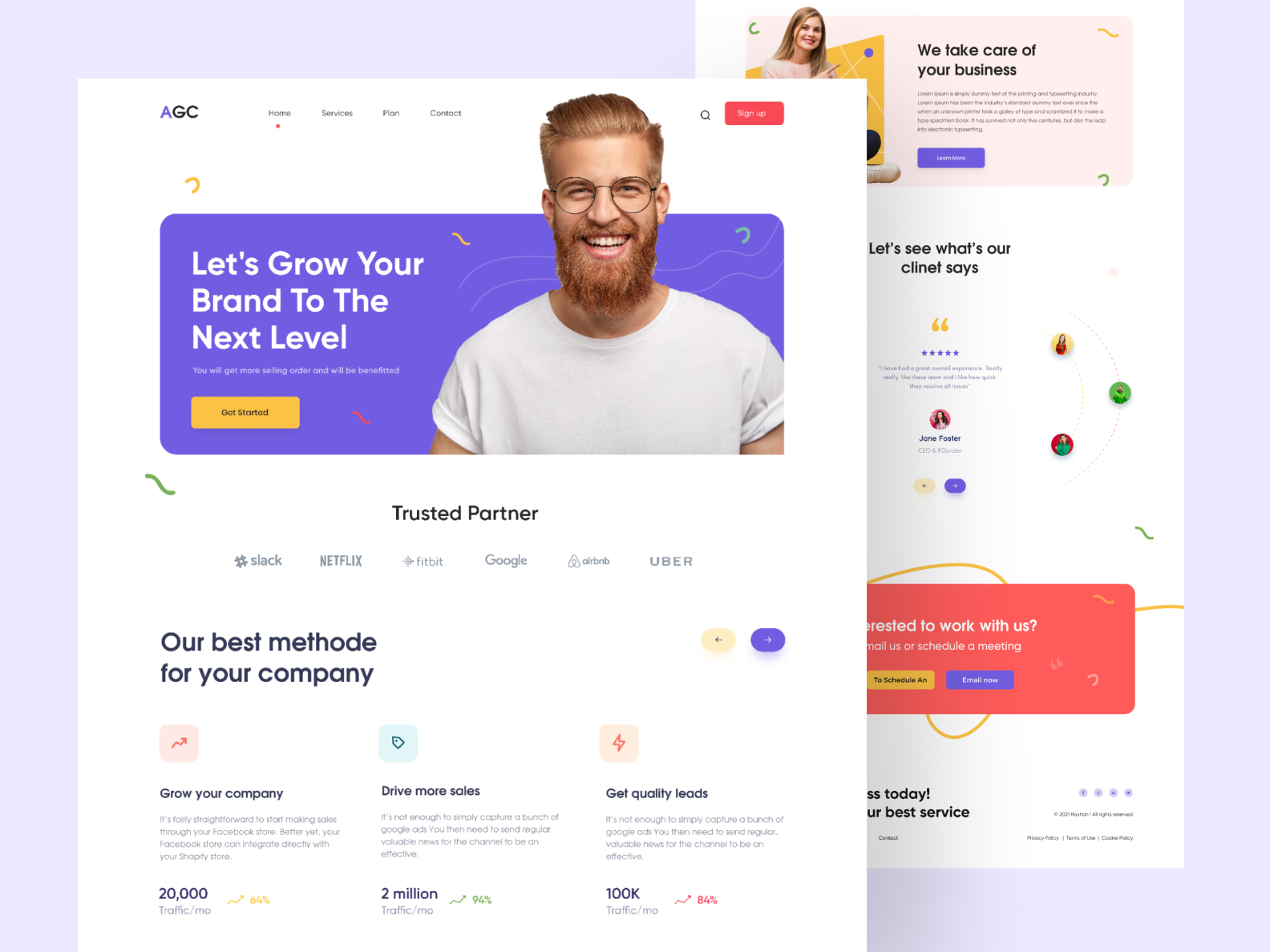 Digital Agency Landing Page by Rayhan 🔥 for Delisas: UX/UI & SaaS ...