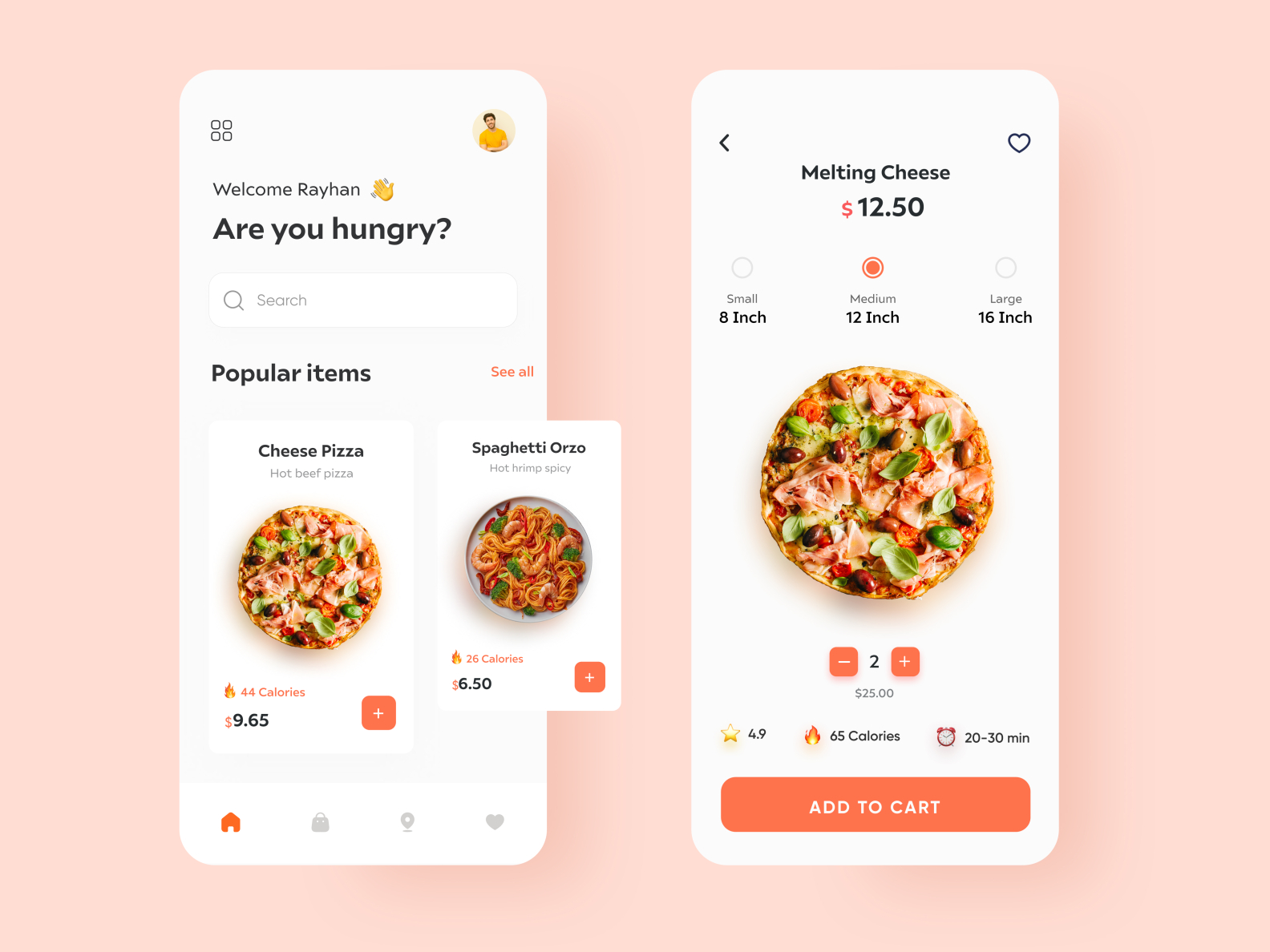 Food Delivery App Design by Rayhan 🔥 for Delisas: UX/UI & SaaS Agency ...