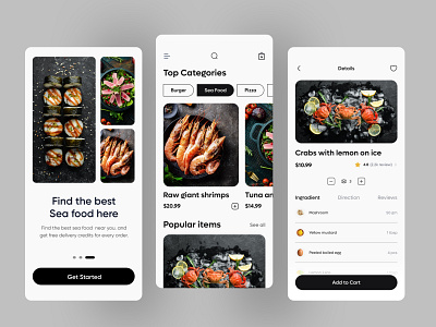 Food Delivery App by Rayhan 🔥 for Delisas: UX/UI & SaaS Agency on Dribbble