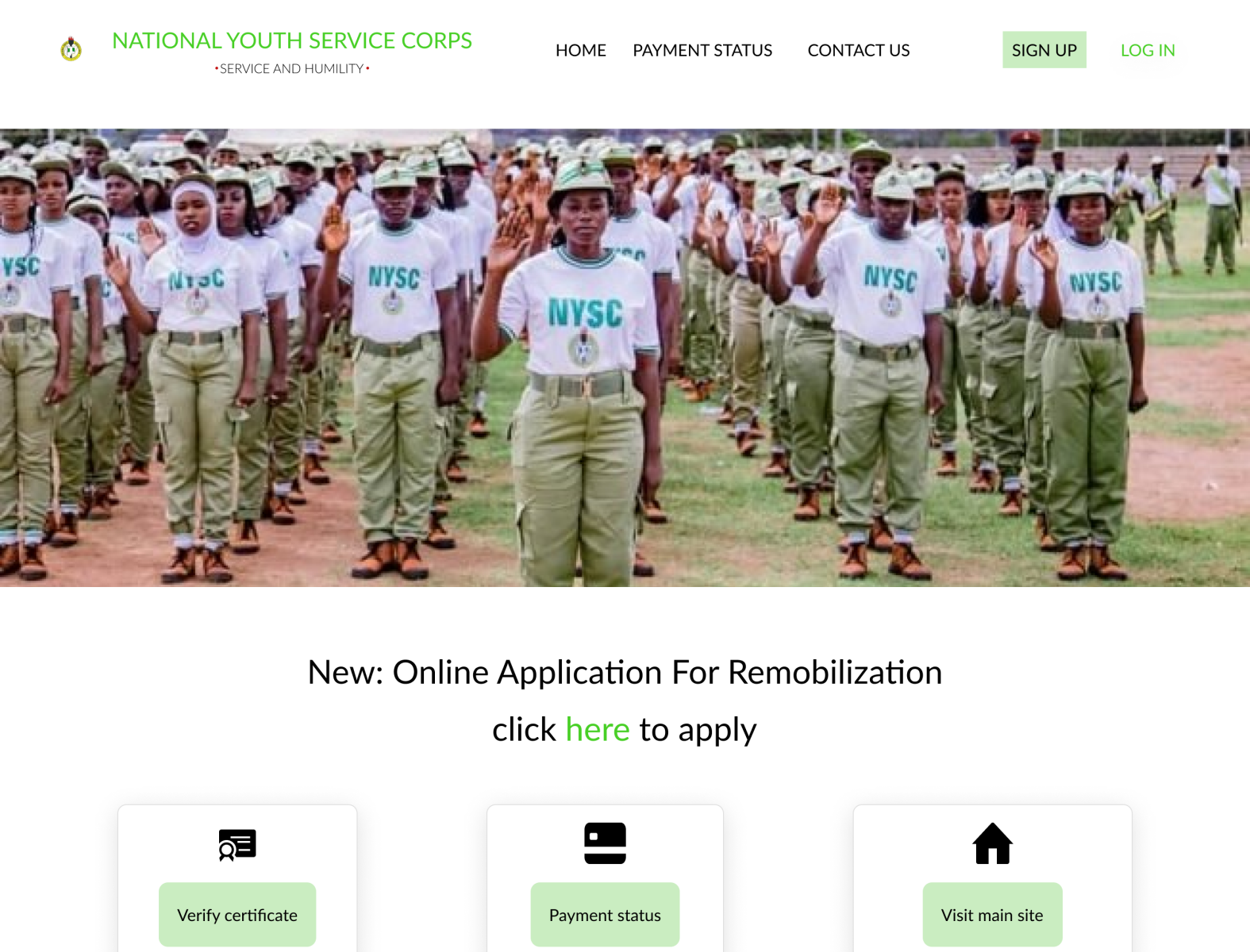 NYSC DASHBOARD by abiola adesola on Dribbble