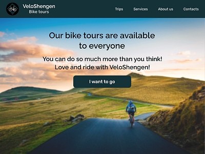 Redesign website about bike travel figma logo redesign concept redesigned ui ux uxdesign webdesign webdesigner website