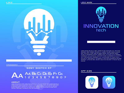 innovation tech logo app business logo creative logo flat logo icon innovative logo logo and branding logo design minimal logo minimalist logo modern logo tech logo