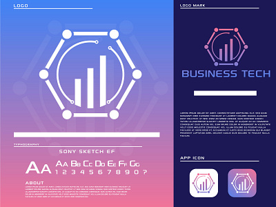 business tech app business logo business tech logo creative logo design icon logo logo and branding logo design modern logo technology