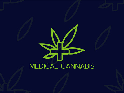 medical cannabis business logo cannabis logo creative logo icon logo logo and branding logo design medical cannabis medical logo minimal logo minimalist logo modern logo