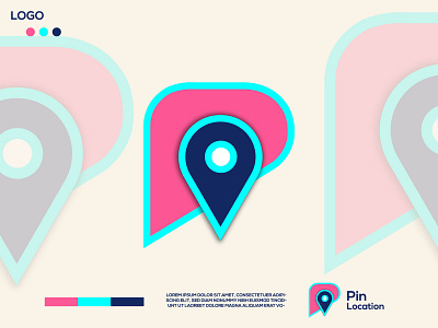 PIN LOCATION LOGO