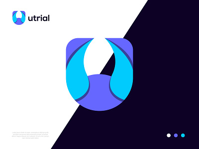 Modern U logo | letter lgoo brand identity branding colorfull creative logo design flat logo letter logo logo logo design minimal logo modern logo saftware app icon soft symbol typography u logo