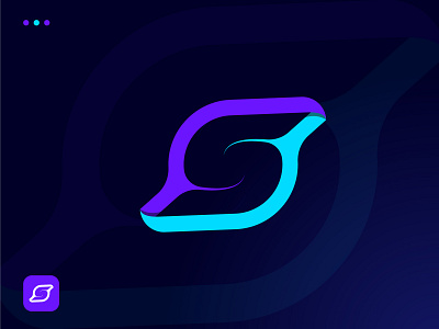 S modern logo | letter logo