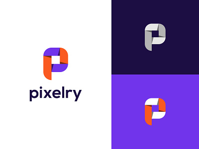 P letter logo app icon brand identity brandmark creative logo design flat logo letter logo logo logo design logotype minimal logo modern logo p logo tech logo technology logo