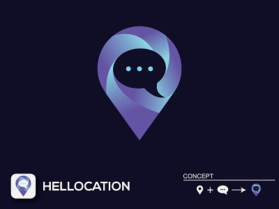 CHAT LOCATION LOGO & BRANDING