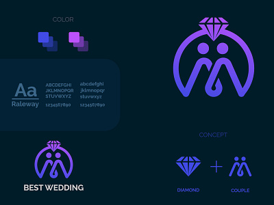 BEST WEDDING LOGO DESIGN & BRANDING | MARRIAGE LOGO | LOGO FOLIO