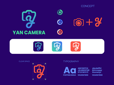 Y+CAMERA LOGO DESIGN & BRANDING | LOGO FOLIO | MINIMALIST LOGO best logo brand identity camera icon camera logo creative logo design flat logo logo logo design logomark logotype minimal camera logo minimal logo minimalist logo modern logo y app logo y camera logo y icon y logo