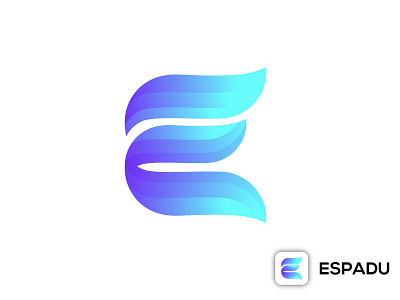 MODERN 'E' LOGO DESIGN