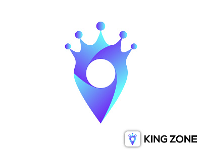 MODERN 'CROWN+LOCATION' LOGO DESIGN